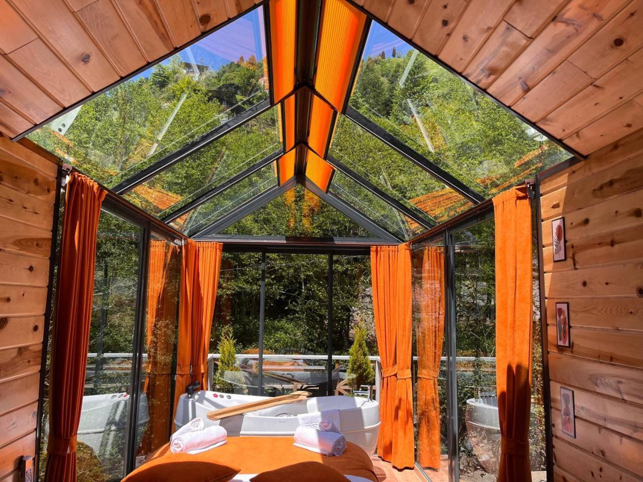 Moon River Bungalow Ayder Yaylasi Esterno foto