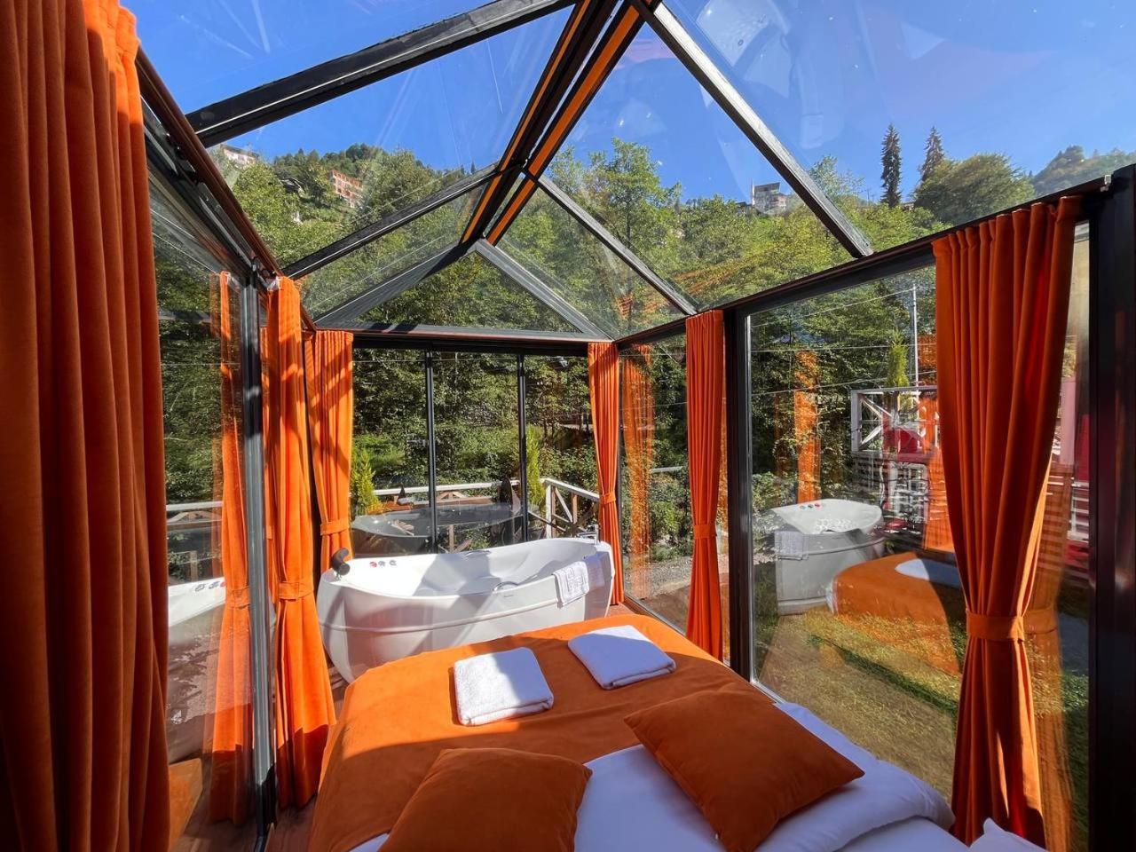 Moon River Bungalow Ayder Yaylasi Esterno foto