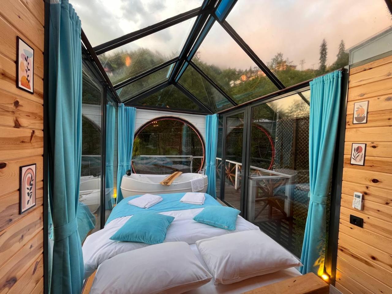 Moon River Bungalow Ayder Yaylasi Esterno foto