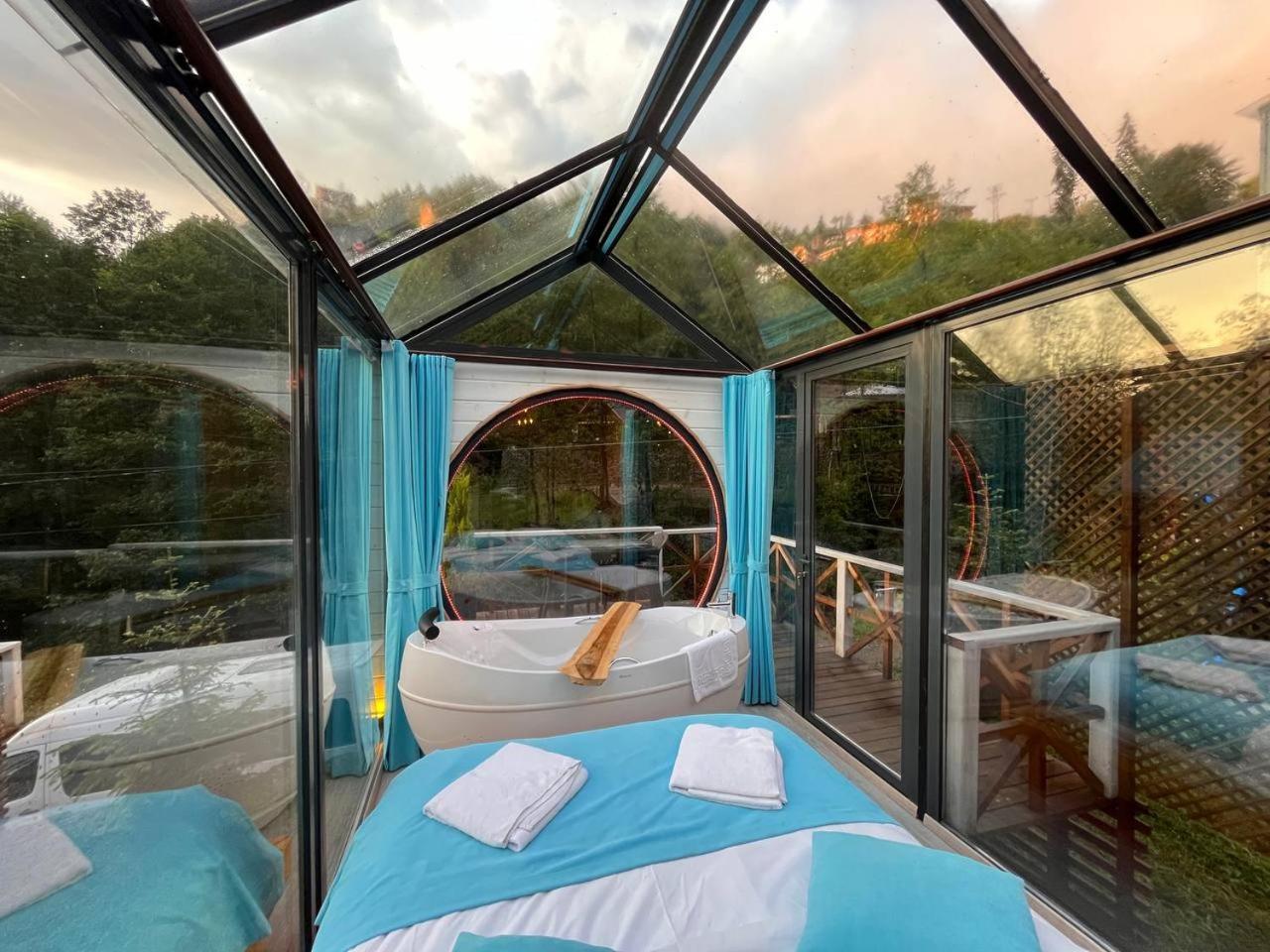 Moon River Bungalow Ayder Yaylasi Esterno foto